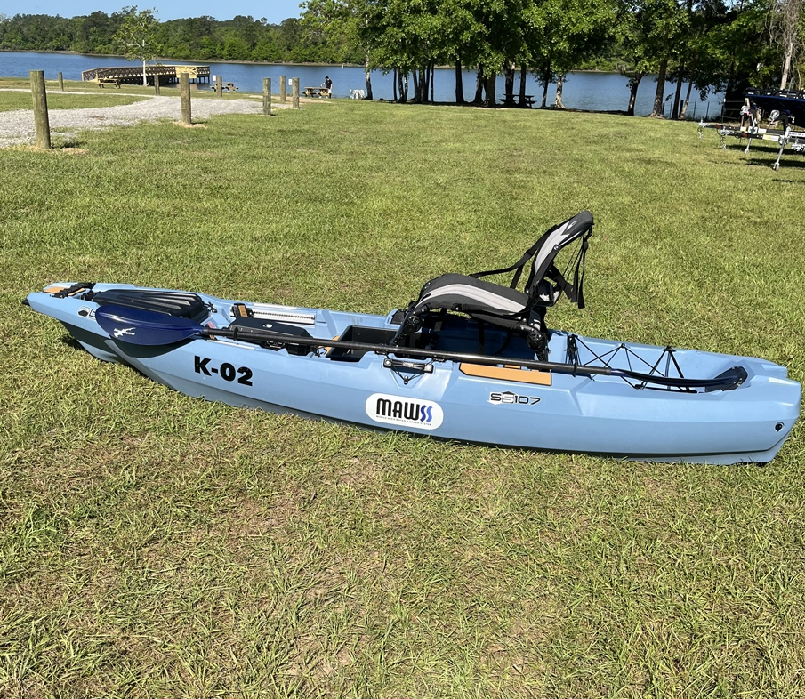 photo of fishing kayak